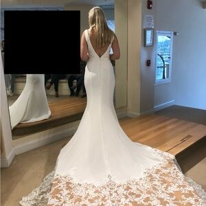 Cielo White Lace Wedding Dress